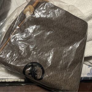 Michael Kors Brown Monogram Tote